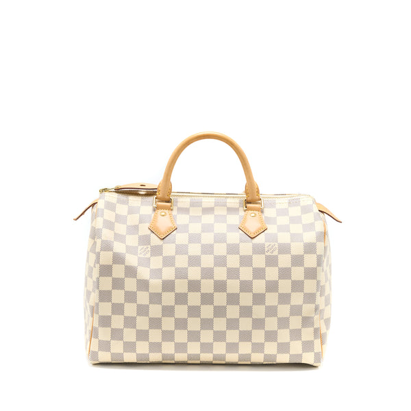 Louis Vuitton Speedy 30 Damier Azur Canvas GHW