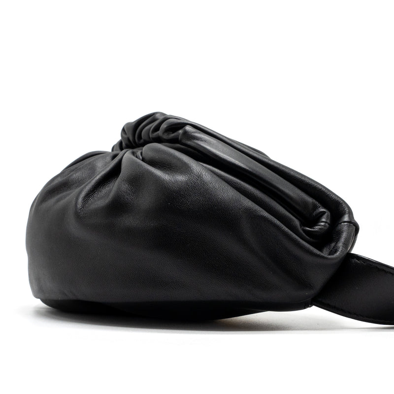 Bottega Veneta The Mini Pouch Belt Bag Calfskin Black GHW