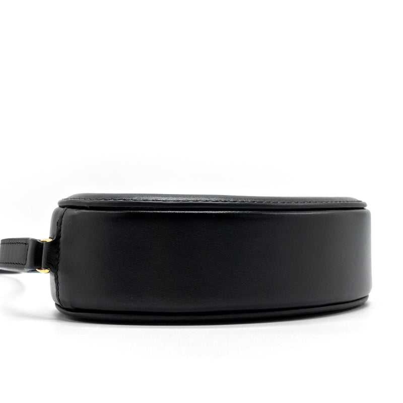 Celine Oval Bag Cuir Triumphed Calfskin Black GHW