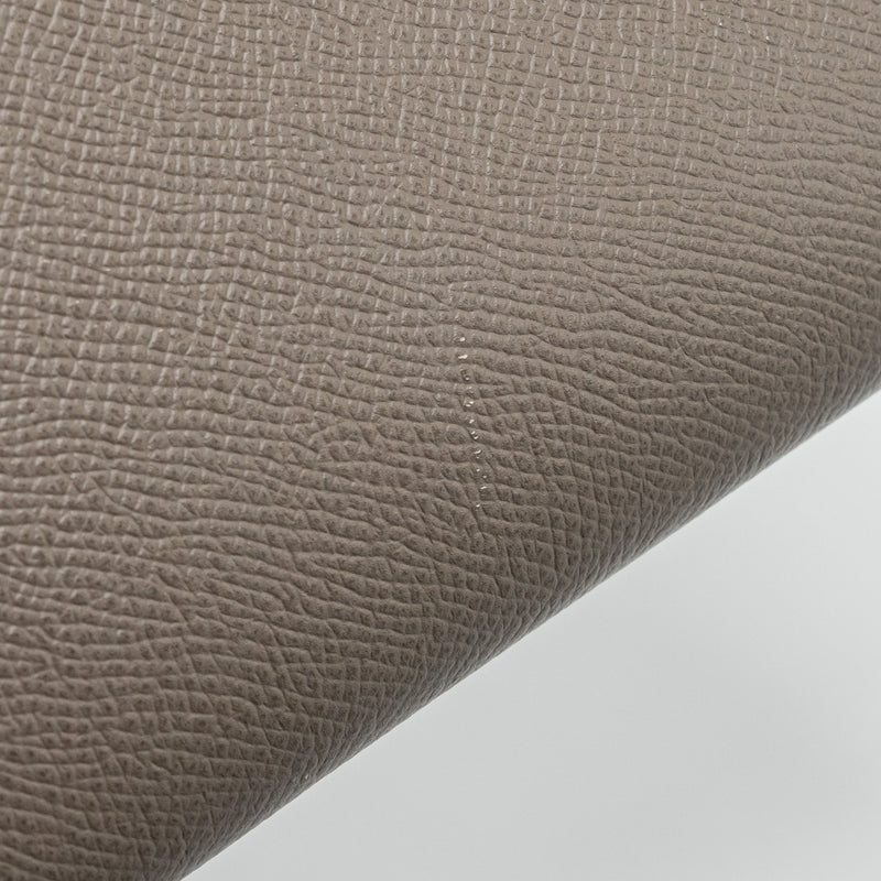 Hermes verrou 21 epsom gris etain SHW stamp X