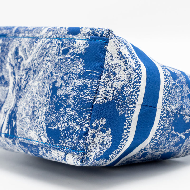 Dior Small Diortravel Nomad Pouch Technical Fabric Blue LGHW