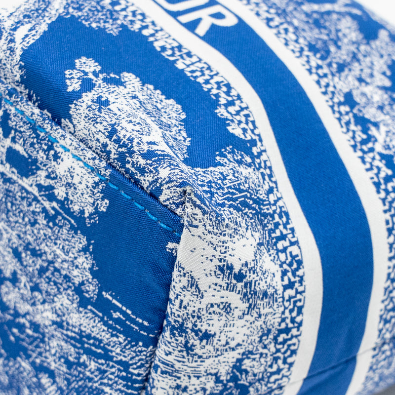 Dior Small Diortravel Nomad Pouch Technical Fabric Blue LGHW