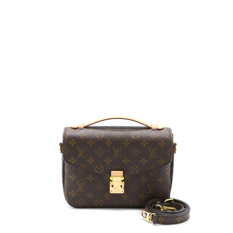 Louis Vuitton Pochette Métis Monogram Canvas GHW