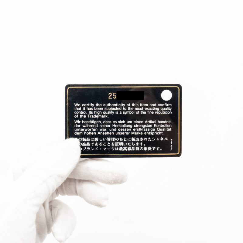 Chanel Classic Flap Card Holder Lambskin Black GHW