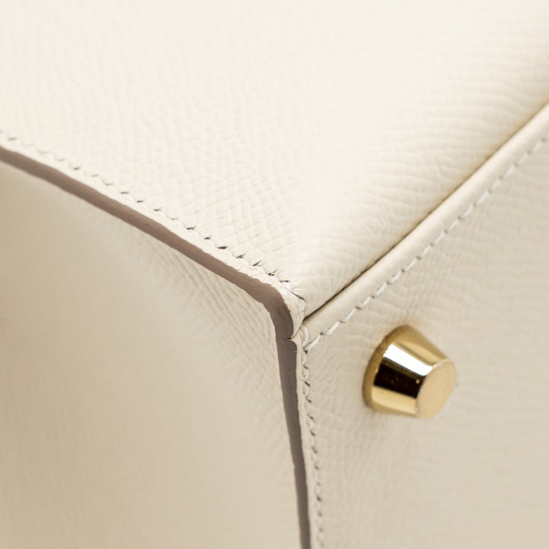 Hermes Kelly 25 Epsom Craie GHW Stamp W