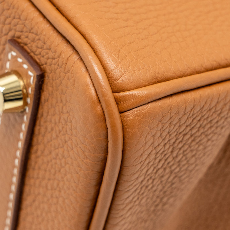 Hermes Birkin 30 Togo Gold GHW Stamp U