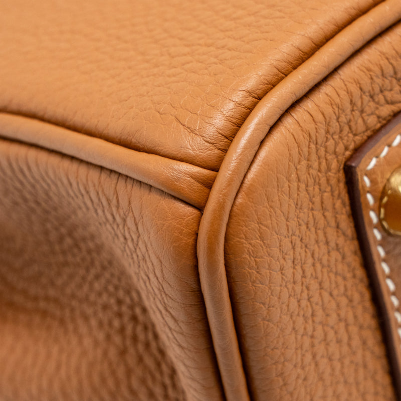 Hermes Birkin 30 Togo Gold GHW Stamp U