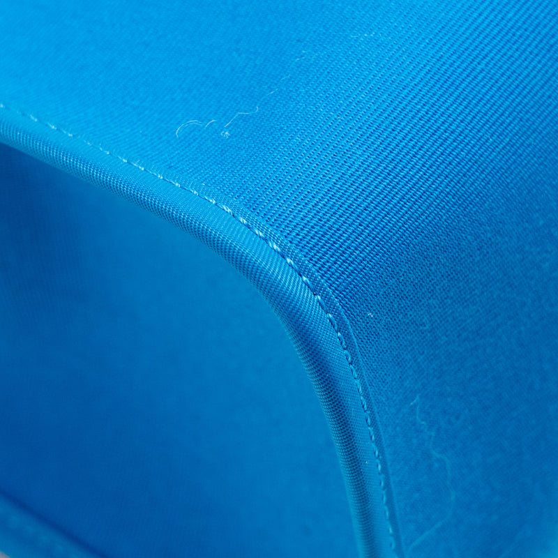 Hermes Herbag 31 Zip Bag Canvas/Hunter Blue SHW Stamp A