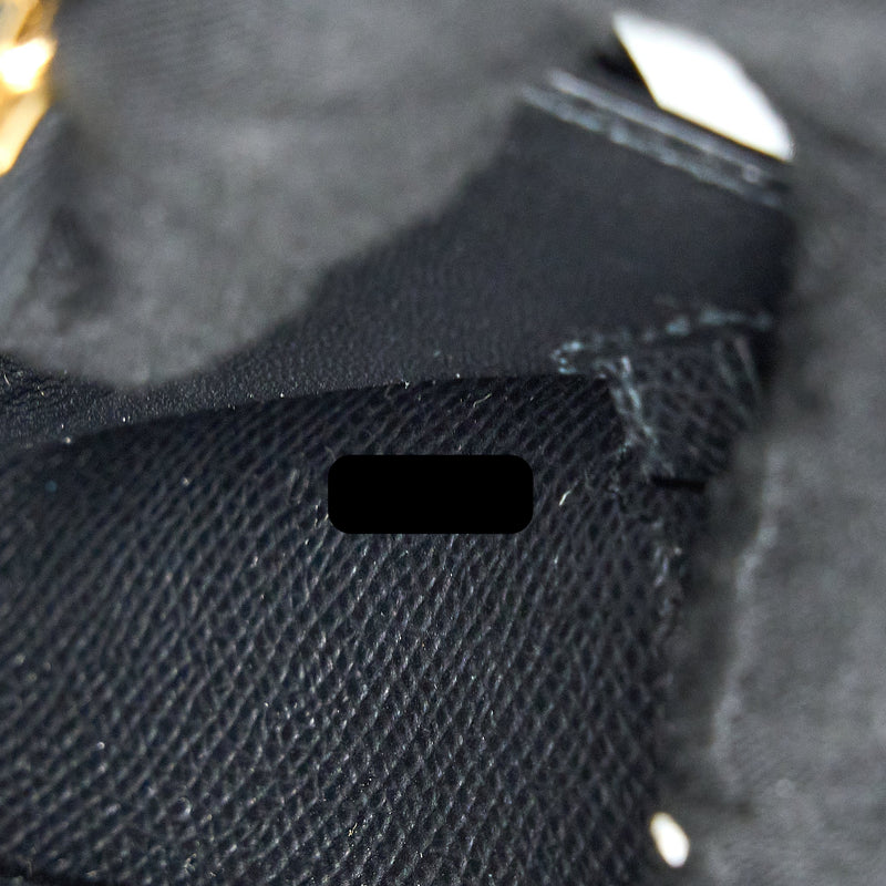 Hermes Kelly To Go Epsom Black GHW Stamp U