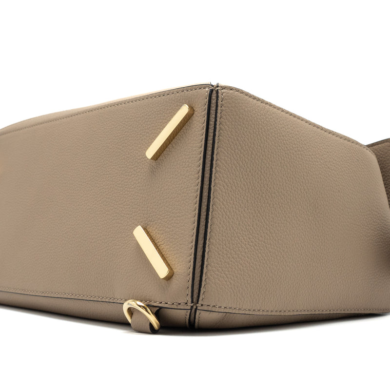 Loewe Medium Puzzle Bag Soft Grained Calfskin Sand GHW
