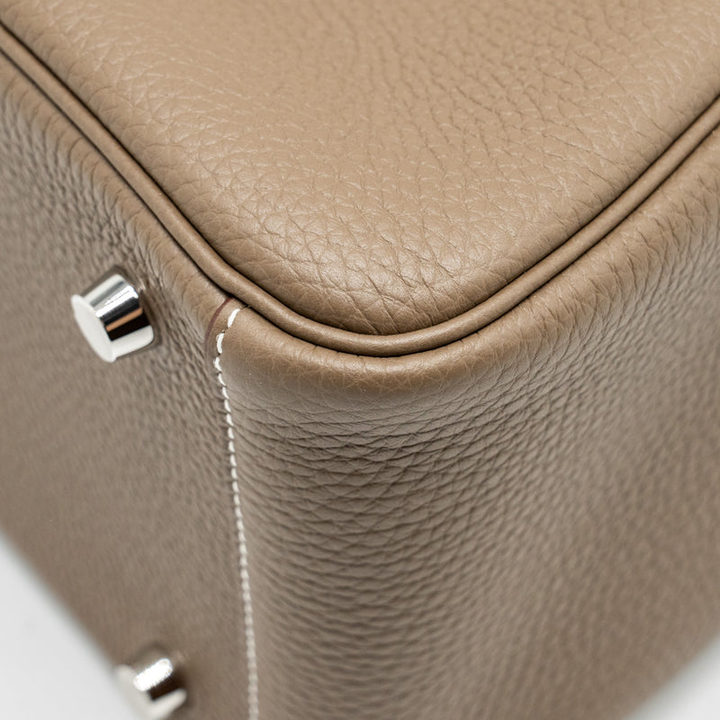 Hermes Lindy 26 Clemence ETOUPE SHW Stamp B