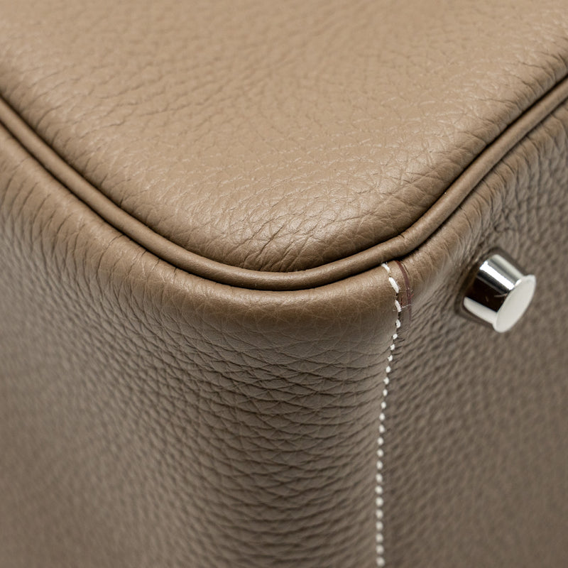 Hermes Lindy 26 Clemence ETOUPE SHW Stamp B