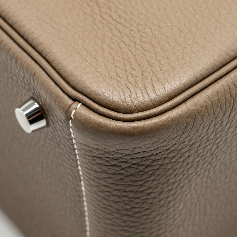 Hermes Lindy 26 Clemence ETOUPE SHW Stamp B