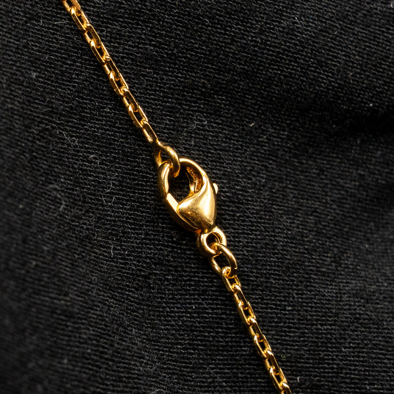 Hermes Mini Pop H Pendant Black GHW