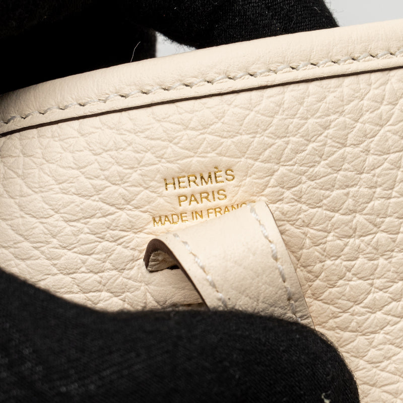 Hermes mini evelyne clemence nata GHW stamp W