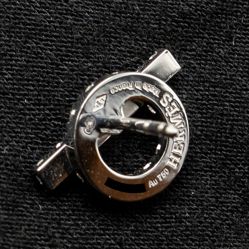 Hermes Finesse Earrings White Gold Diamonds