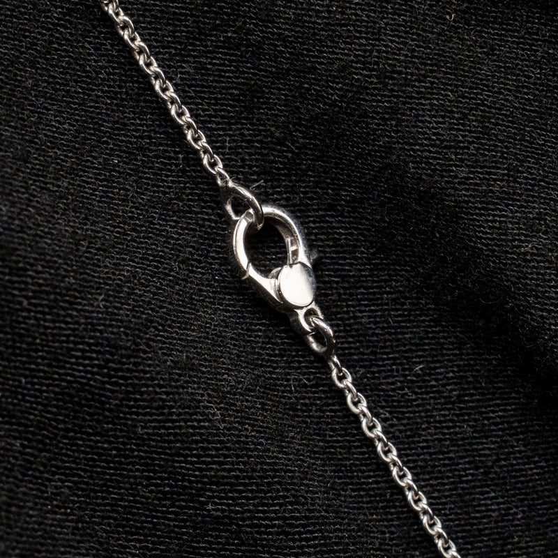 Hermes Finesse Pendant White Gold Diamonds