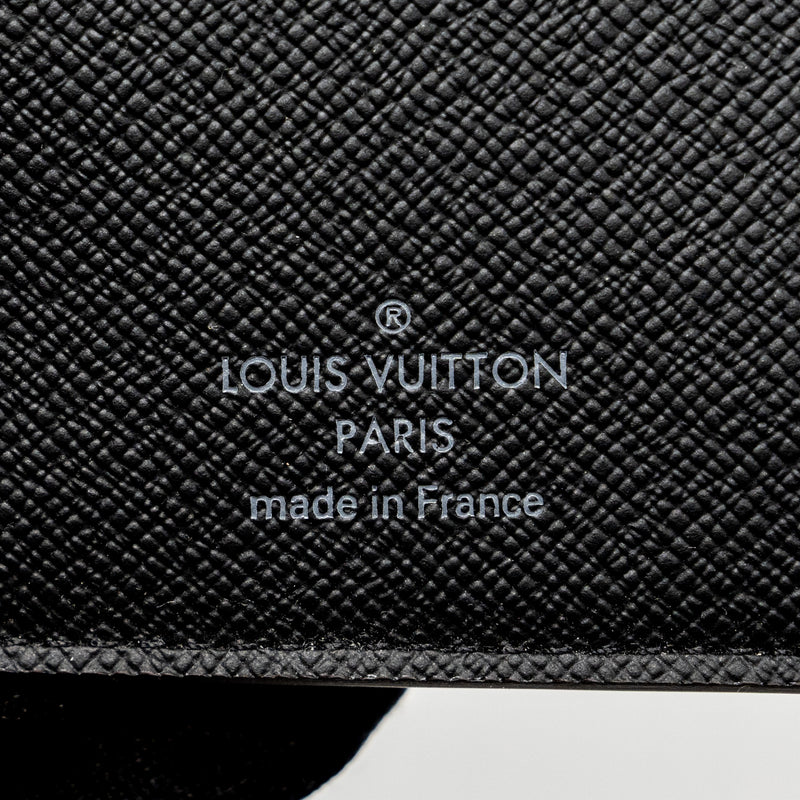 Louis Vuitton x Nigo Brazza Long Wallet Limited Edition Giant Damier Ebene Coated Canvas Black Hardware