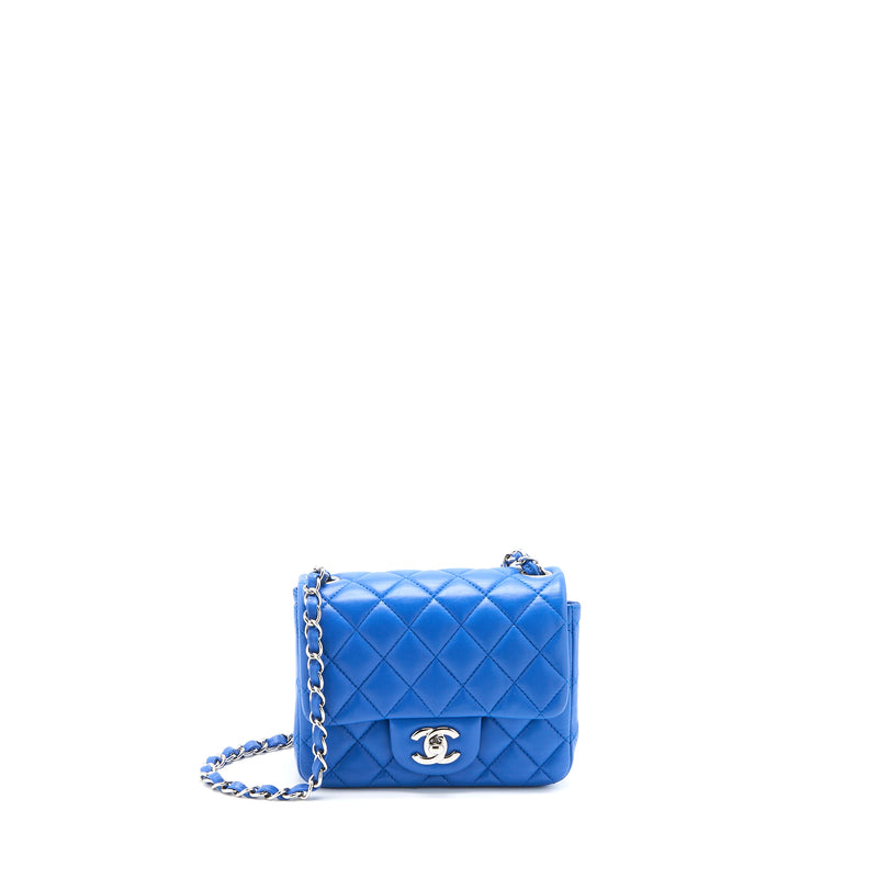 Chanel Mini Square Lilac Classic Flap Bag SHW  Votre Luxe