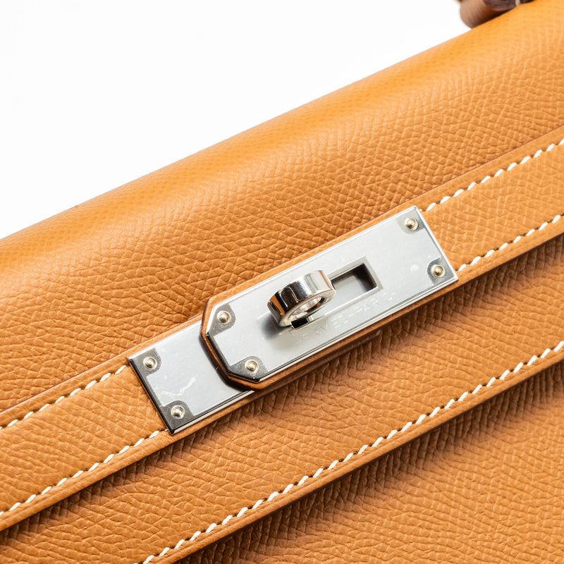 Hermes Kelly 28 Epsom Gold SHW Stamp Y