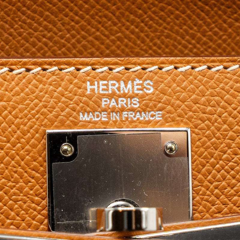 Hermes Kelly 28 Epsom Gold SHW Stamp Y