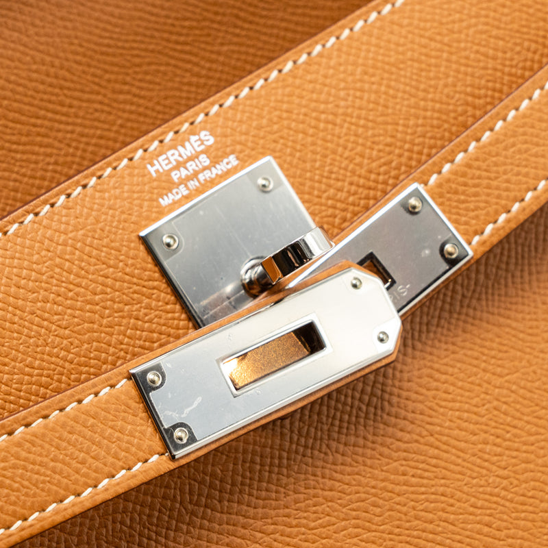 Hermes Kelly 28 Epsom Gold SHW Stamp Y