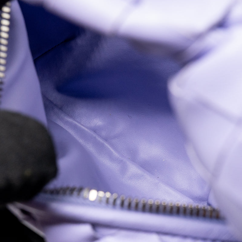 Bottega Veneta Mini Jodie Lambskin Purple SHW