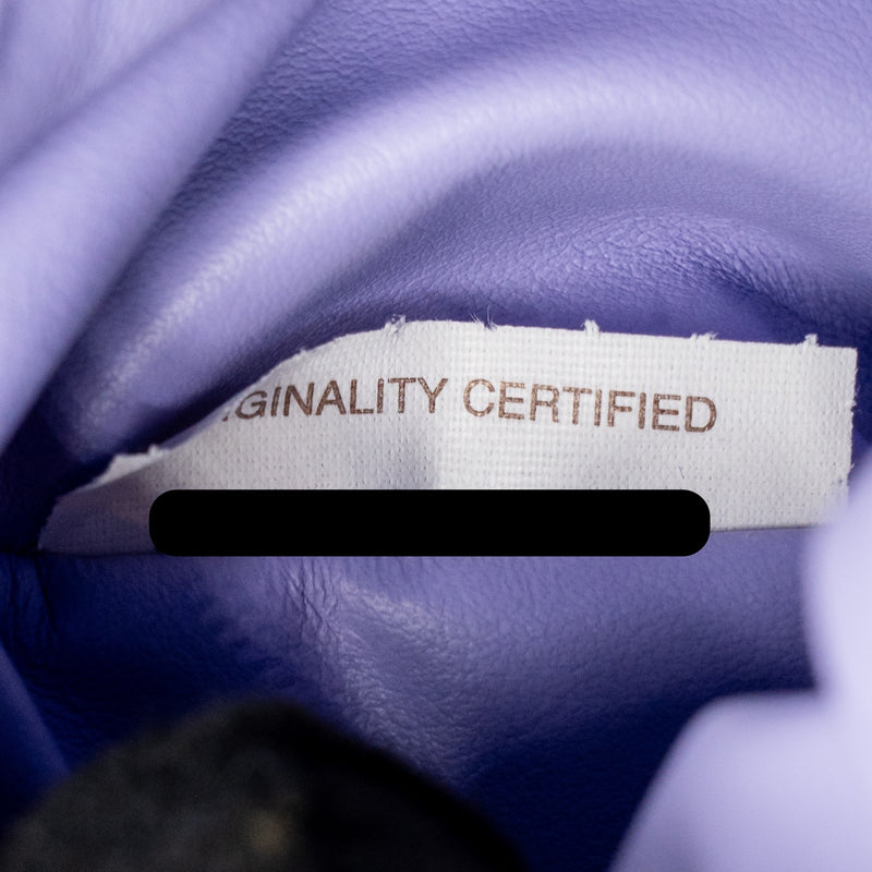 Bottega Veneta Mini Jodie Lambskin Purple SHW