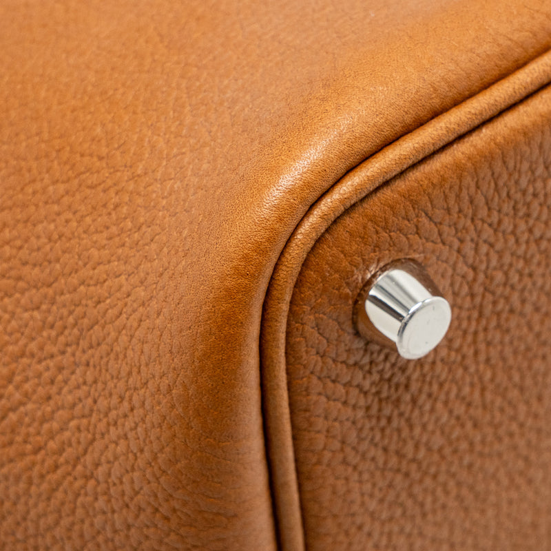 Hermes Picotin 18 Barenia Faubourg Gold SHW Stamp B