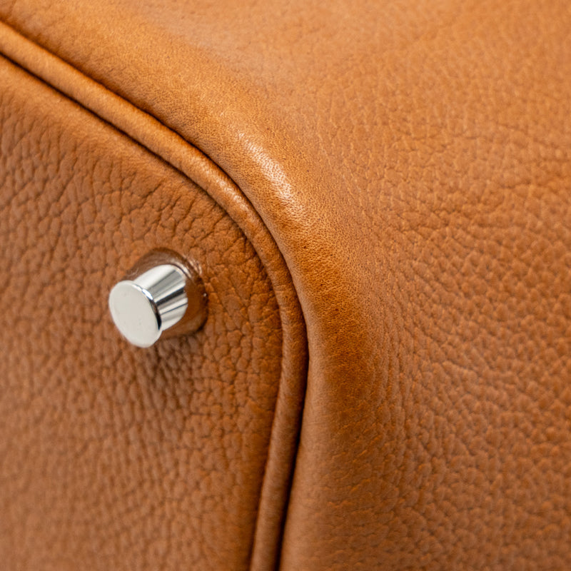 Hermes Picotin 18 Barenia Faubourg Gold SHW Stamp B