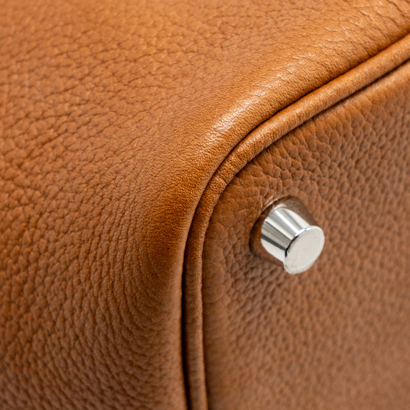 Hermes Picotin 18 Barenia Faubourg Gold SHW Stamp B