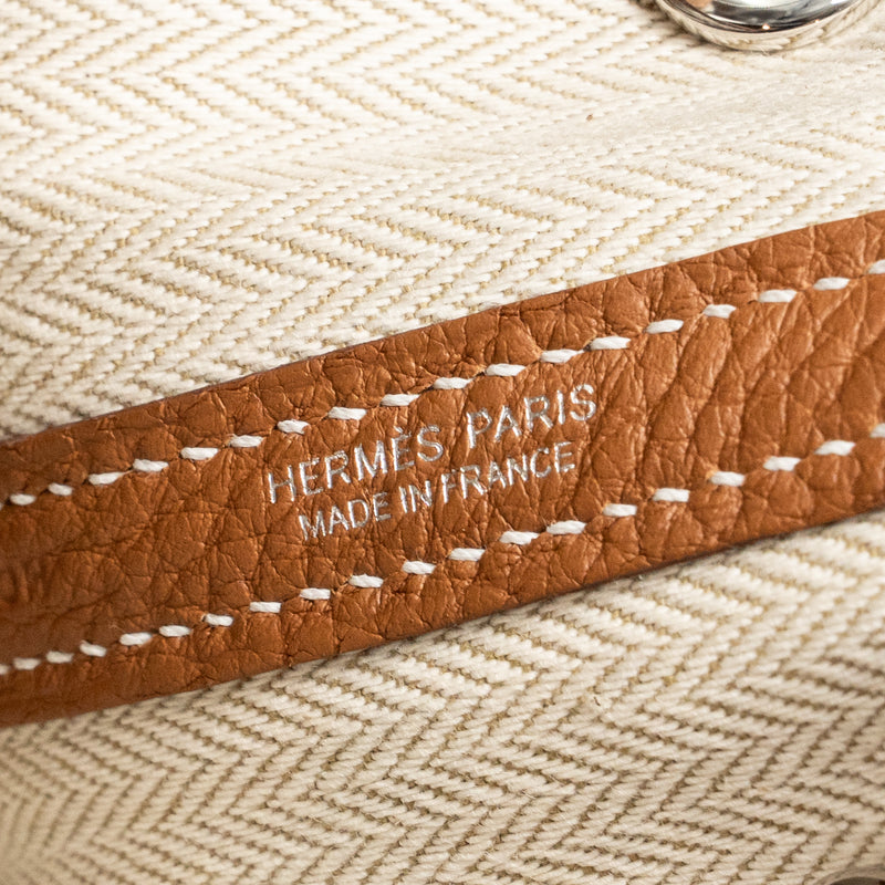 Hermes Garden Party 30 Negonda Gold SHW Stamp W