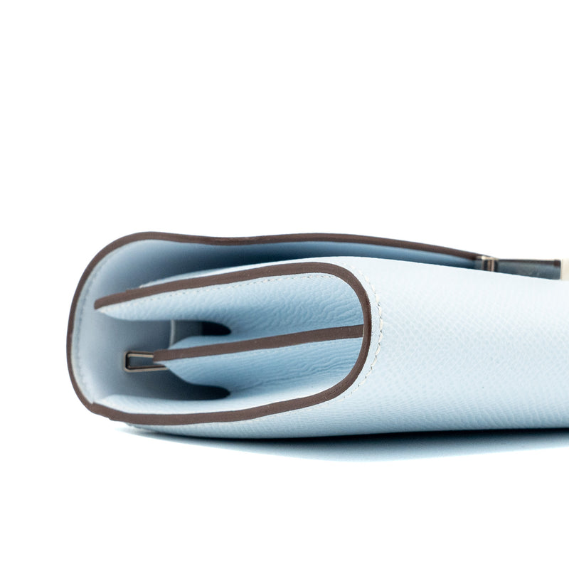 Hermes Constance to Go Epsom Blue Brume SHW Stamp Z