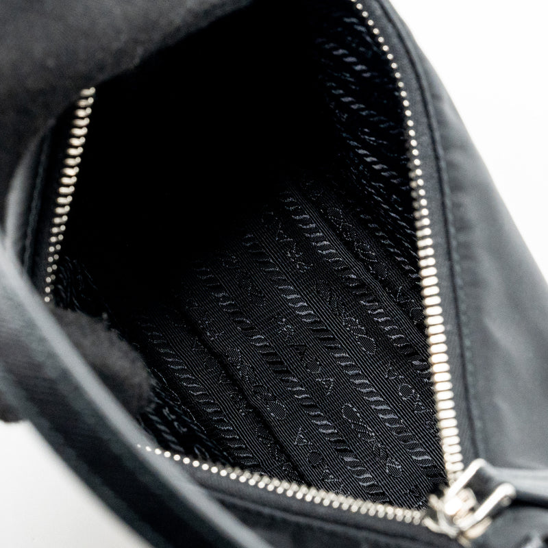 Prada Re-edition 2005 Re-nylon Mini Bag Black SHW