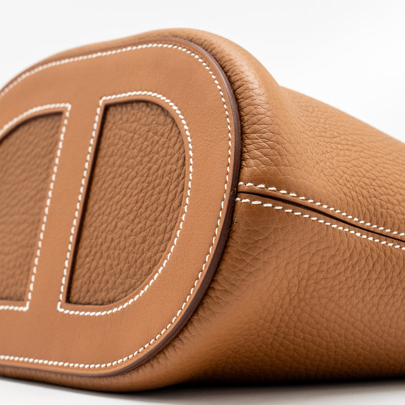 Hermes in-the-loop 18 Clemence Gold GHW Stamp B