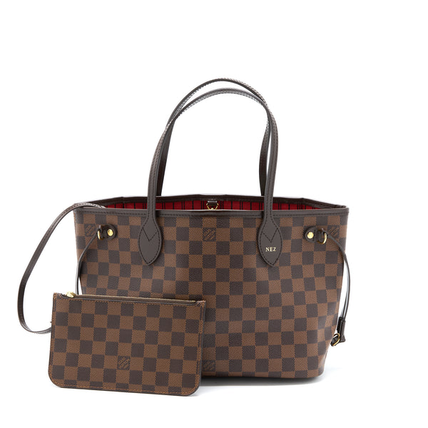 Louis Vuitton Neverfull PM Damier Ebene Canvas GHW