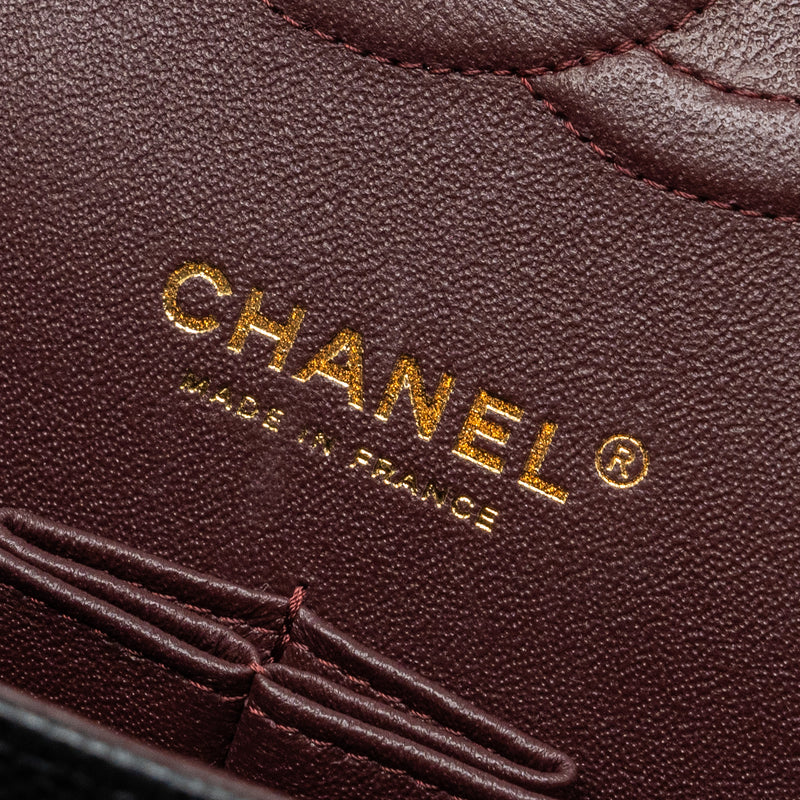 Chanel Medium Classic Double Flap Bag Caviar Black GHW