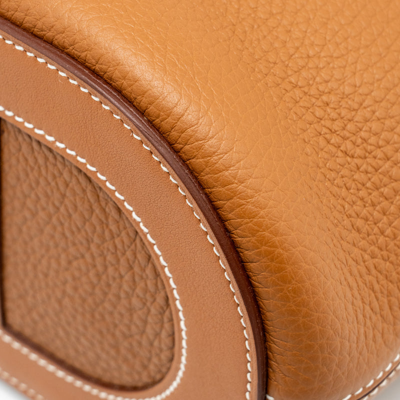 Hermes in-the-loop 18 Clemence Gold GHW Stamp B