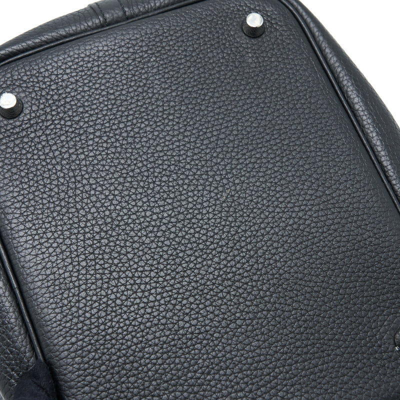Hermes Picotin 22 Lock Bag Clemence Black SHW Stamp D