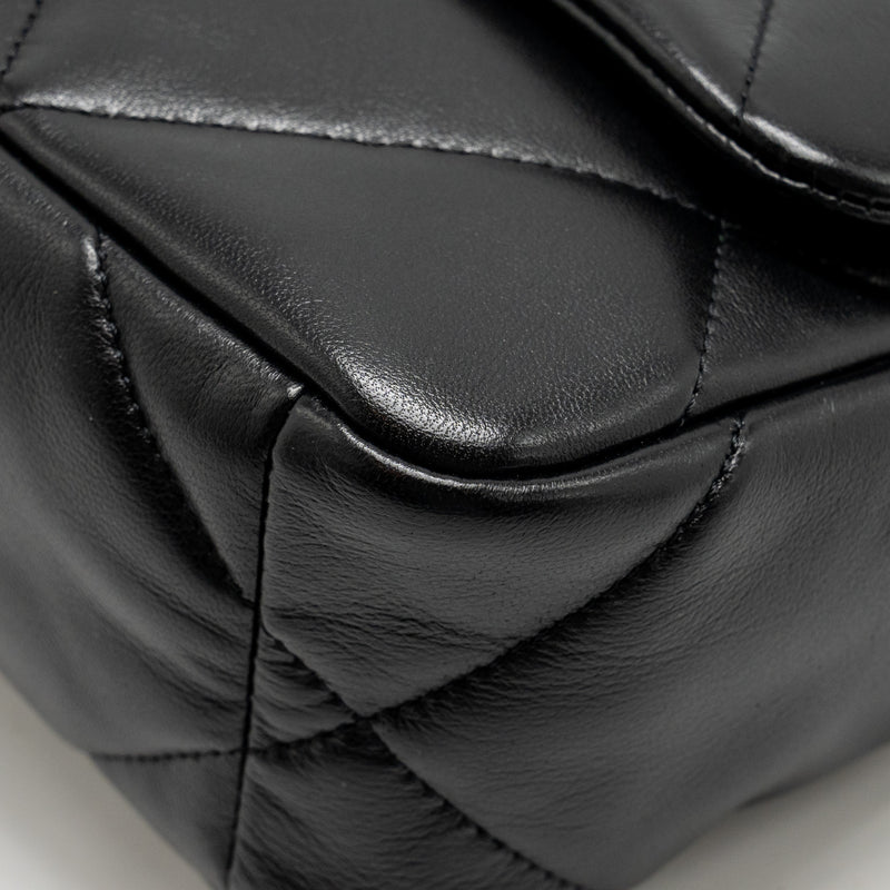 Chanel Small 19 BAG Lambskin Black Multicolour Hardware (Microchip)