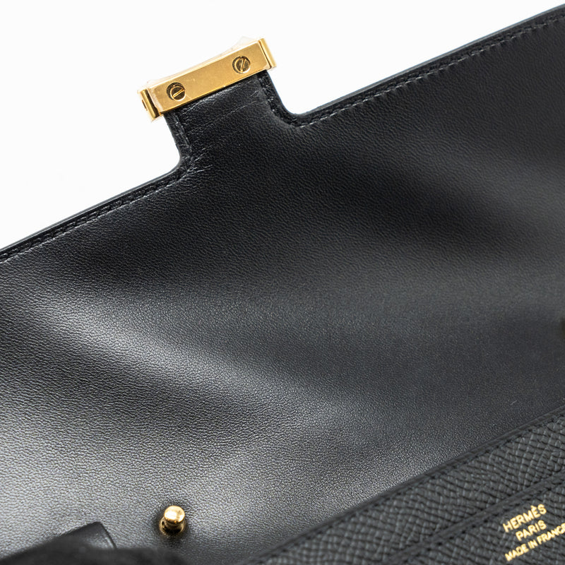 Hermes Constance To Go epsom black GHW stamp B