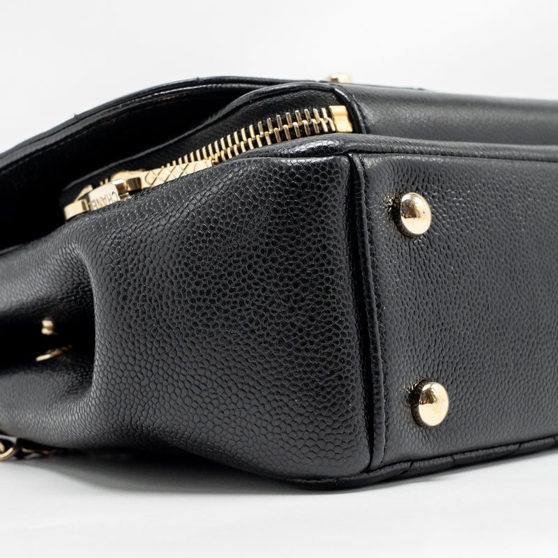 Chanel Small Business Affinity Caviar Black LGHW
