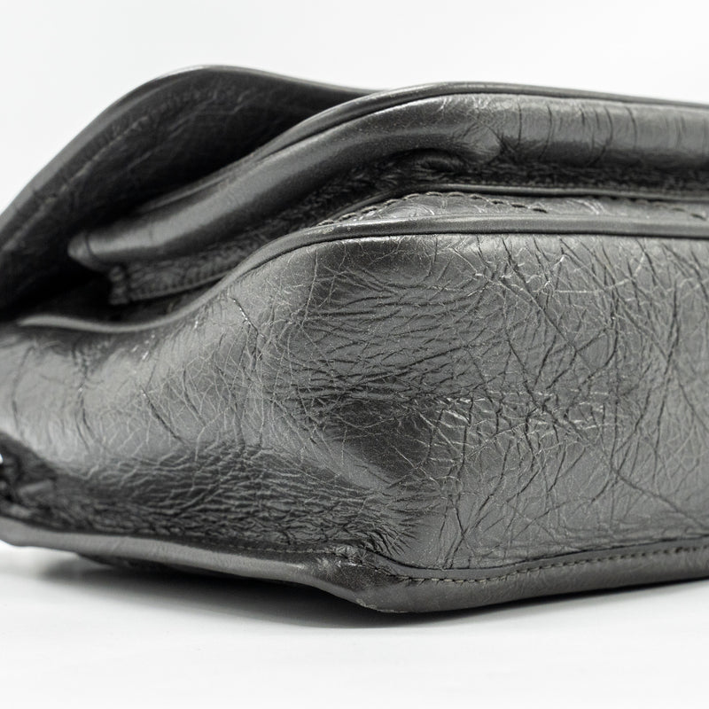 Saint Laurent Niki Baby calfskin grey SHW