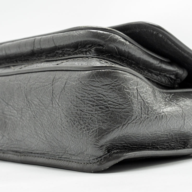 Saint Laurent Niki Baby calfskin grey SHW