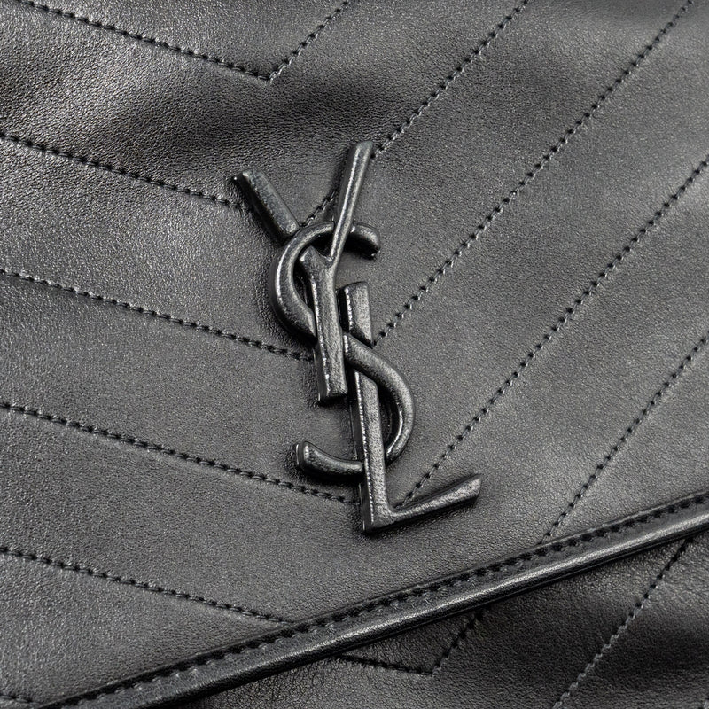 Saint Laurent Medium Niki Bag Lambskin Black GHW