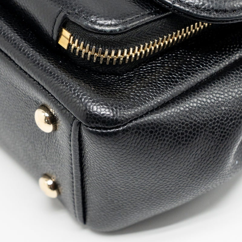 Chanel Small Business Affinity Caviar Black LGHW