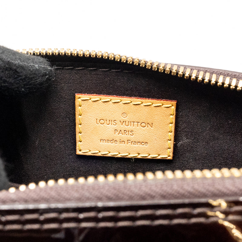 Louis Vuitton Alma BB Patent Leather Amatante GHW