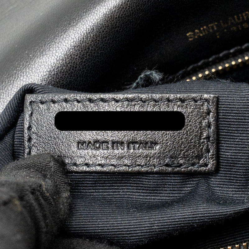 Saint Laurent Medium Niki Bag Lambskin Black GHW