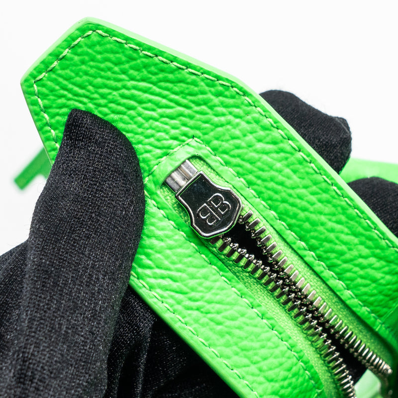 Balenciaga Super Mini Neo City Bag Calfskin Green SHW