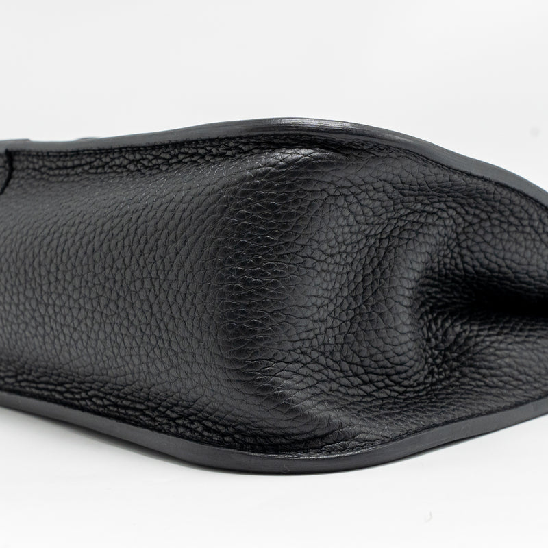 Hermes Halzan 31 Clemence Black GHW Stamp B